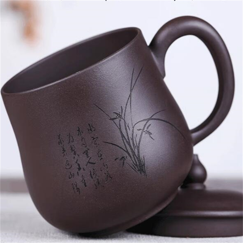 环杰紫砂杯HJ-1173办公杯420ml
