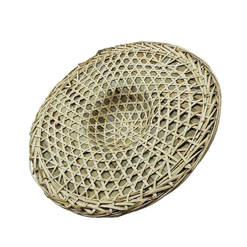 兰雅昀 竹编斗笠 46cm 顶高清大图