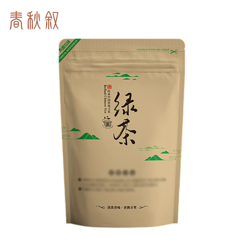 春秋叙 绿茶 100g/袋高清大图