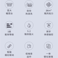 荣事达集成灶一体灶蒸烤箱家用抽油烟机一电一陶灶厨房柜嵌入式
