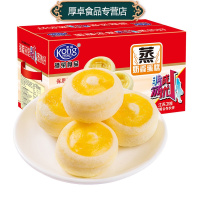 港荣（Kong WENG) 早餐糕点 蒸蛋糕 2kg 箱装 蛋味蒸蛋挞蛋糕 蒸蛋糕休闲办公小吃 零食