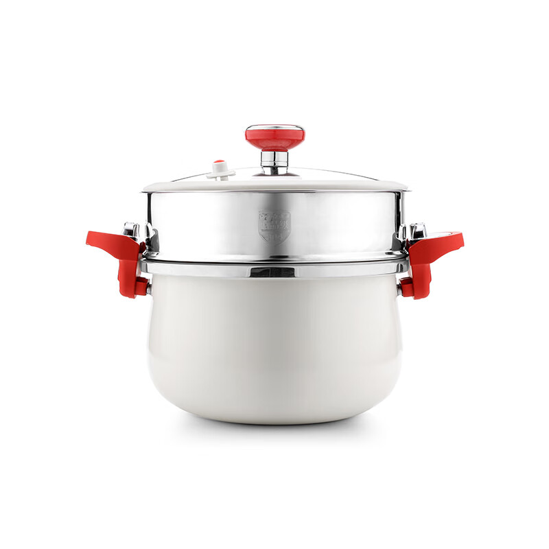 康宁Pyrex 珐琅陶晶微压双层汤蒸锅 PX-SCZG-YZT/HP