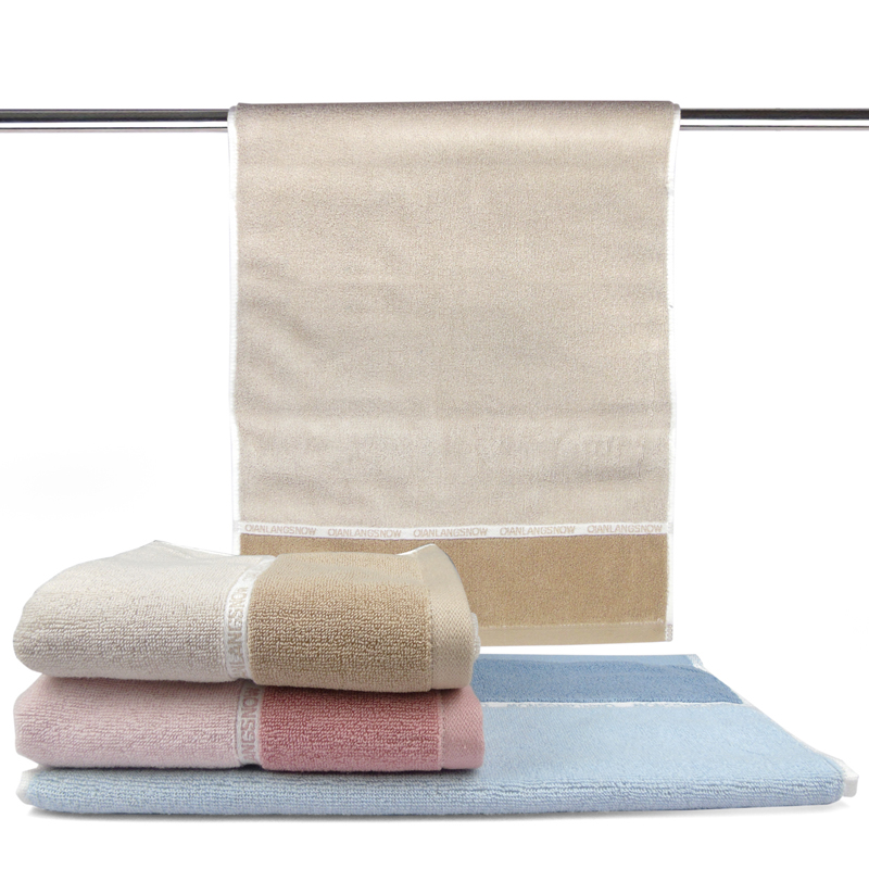 莺歌极限32股舒棉毛巾4条装75*35(±2)cm*4 (颜色随机)盒高清大图