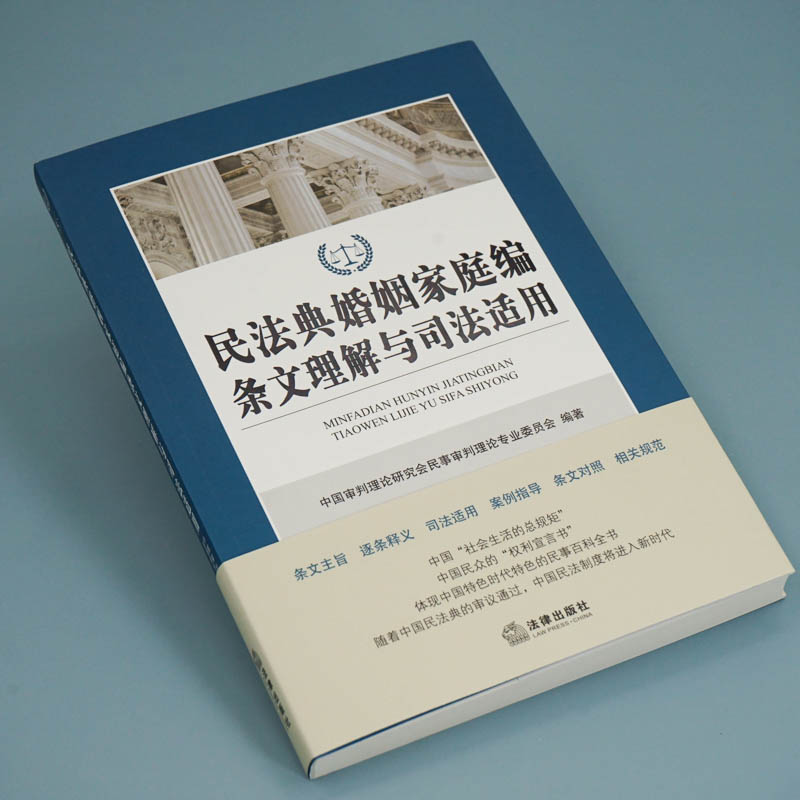 醉染图书民法典婚姻家庭编条文理解与司法适用9787519745011高清大图