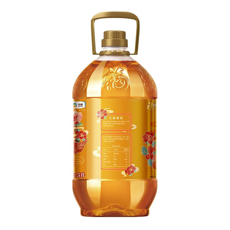 福临门 家香味金阙谣传承土榨花生油 5L