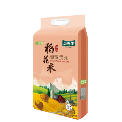 苏鲜生禾园常联名款黑龙江大米东北大米御臻贡米稻花米5kg