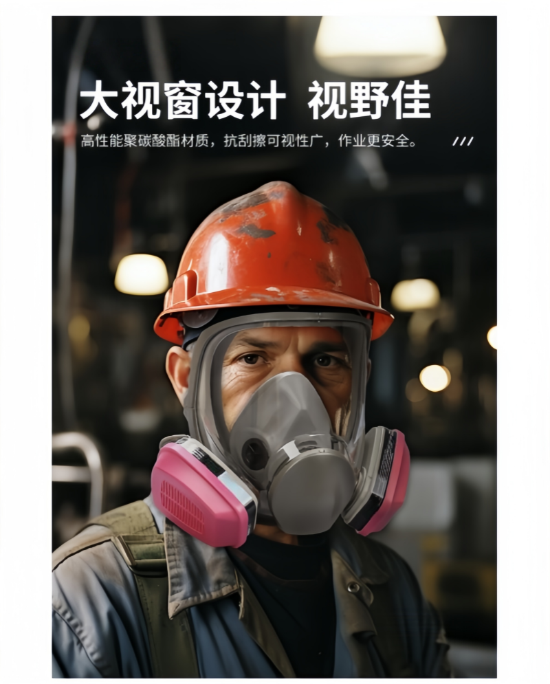 铁洋 呼吸防护面罩 TY-HX017 套高清大图