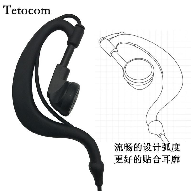 Tetocom对讲机耳机TR-Y3 音质清晰高清大图