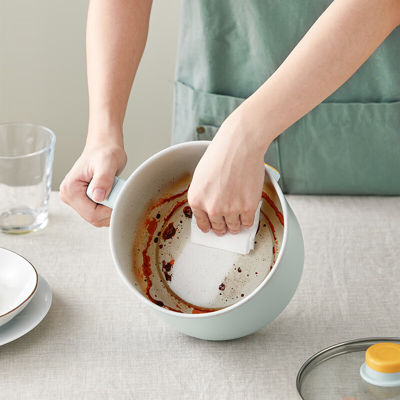 小熊(Bear) 电煮锅1.2L 电热锅 一体小火锅多功能锅泡面 DRG-E12T1高清大图