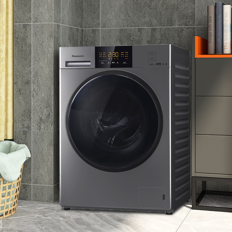 松下xqg100-eg10g 滚筒洗衣机全自动10kg 洗烘一体