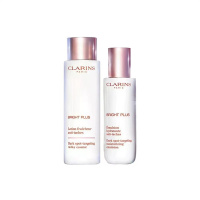 CLARINS娇韵诗美白水乳清透焕白系列 补水保湿提亮肤色消除暗沉淡化黑色素焕白肌肤 水200ml乳75ml