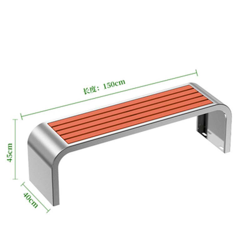 豫众诺 户外长椅 1.5m 把高清大图