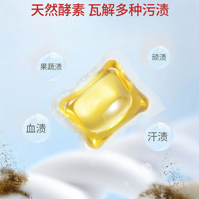 舒蕾(SLEK)(C) 波卡莉香精油香氛除菌浓缩洗衣凝珠576克(72颗)高清大图