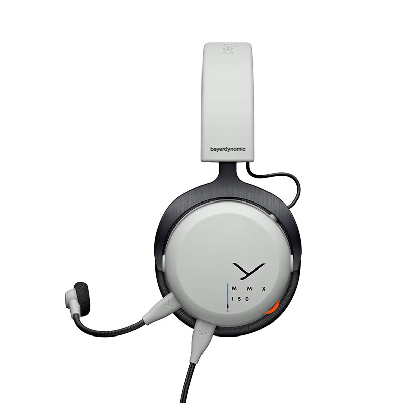 拜雅(beyerdynamic)头戴式游戏耳机 MMX150灰色 带线控 高端旗舰级游戏耳机 32欧姆高清大图