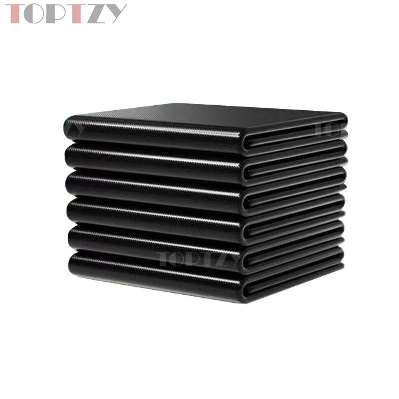 toptzy TZ5071224 垃圾袋家用平口式黑色垃圾袋 45*50cm 50只装