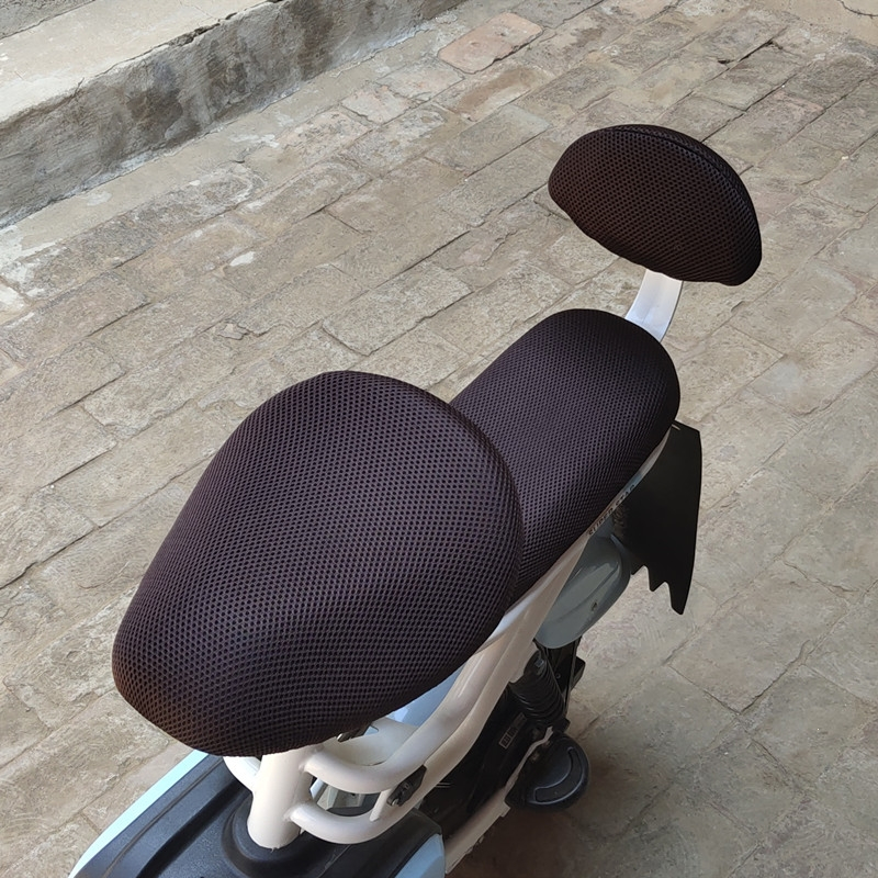 王太医四季电动车坐垫电动自行车坐垫套透气坐垫电瓶车座垫套