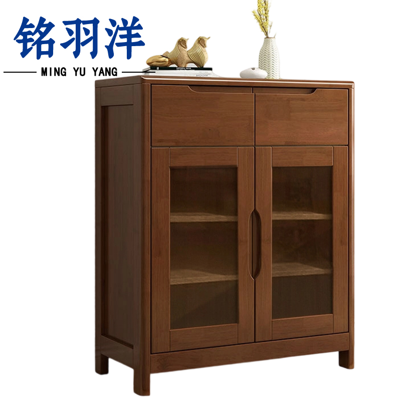 铭羽洋餐边柜两抽台高清大图