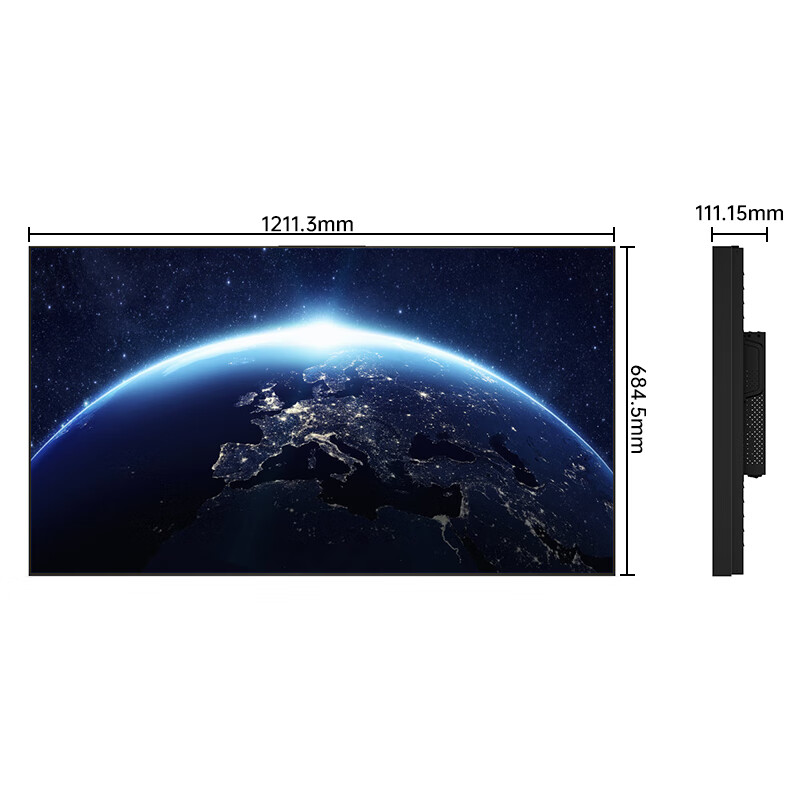 AOC 55D8E-V 55英寸广视角双边拼缝1.7mm液晶拼接屏 3*3拼接方案(套)高清大图