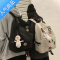 FENGHOU书包男ins潮大学生电脑包女潮牌校园双肩包韩版简约百搭旅行背包学生书包