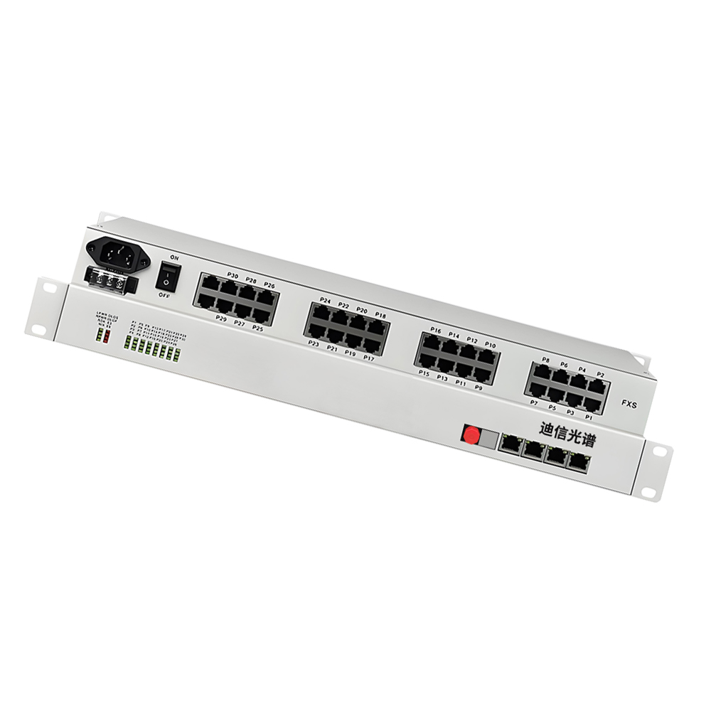 迪信光谱 PCM30路电话多业务综合光端机 OYD-PCM30-4-2 台高清大图