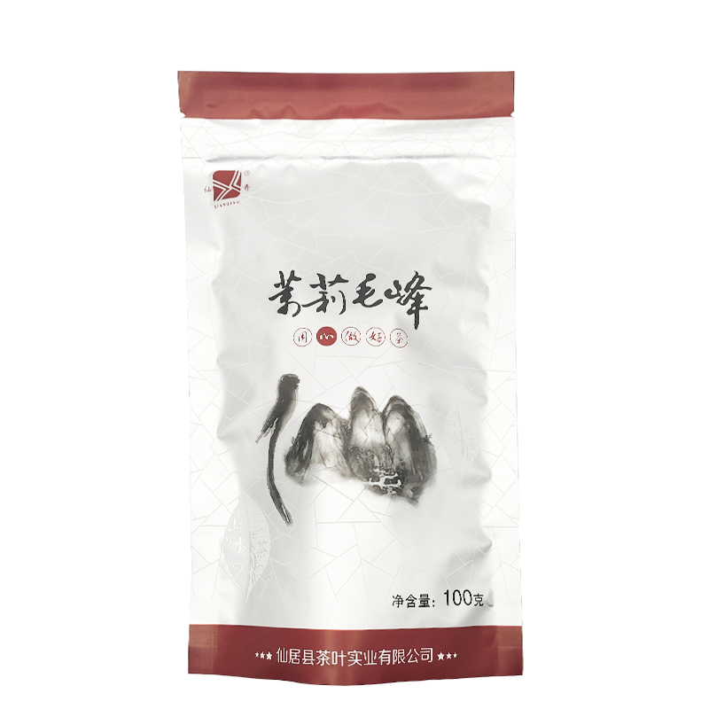 仙青茉莉毛峰100g袋高清大图