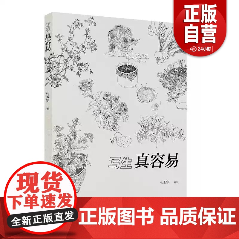 [正版] 写生真容易 杜玉寒 人民美术出版社 9787102080345高清大图