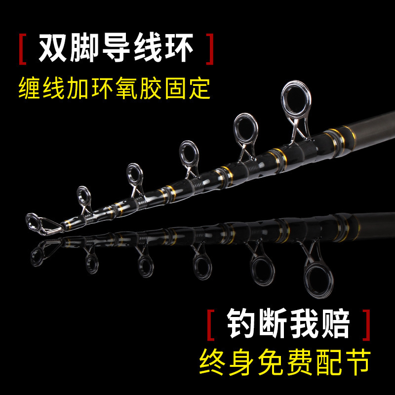 2.1米单竿(不带轮) 海杆抛竿远投竿海竿超硬碳素海钓鱼竿远投杆甩竿全套装特价