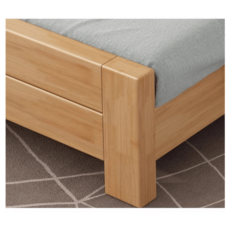 鑫木樽床1.2m+5cm床垫组高清大图