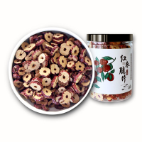 靠山庄红枣片150g/罐药食同源 新疆香酥红枣片泡茶红枣干非500G酥脆无核可搭燕麦红枣桂圆枸杞茶休闲零食