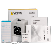 科密 ET-3310 微电脑考勤机 纸卡打卡机打卡钟 双色打印