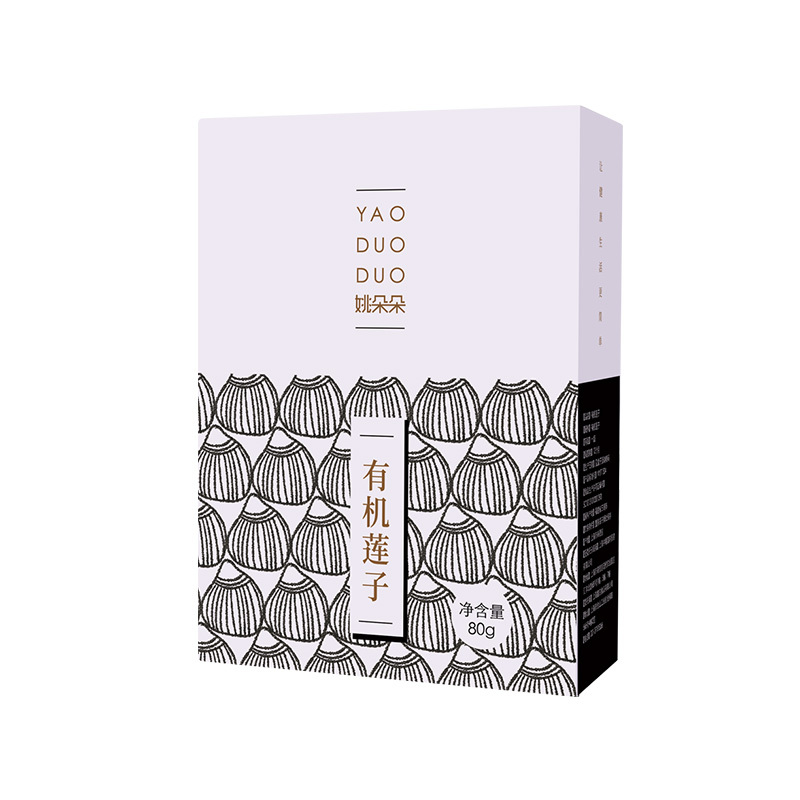 姚朵朵 有机莲子80g*1盒装 建宁莲子无芯干货银耳百合羹