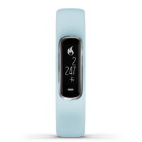 garmin佳明 智能手环Vivosmart4户外多功能心率登山跑步游泳骑行智能腕表手环 浅蓝色 标准