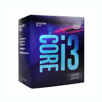 英特尔（Intel）八代酷睿 i3 8100 酷睿四核 盒装CPU处理器