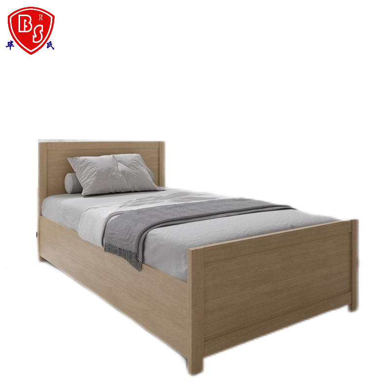 毕氏家具 实木单人床 1100*2000 张高清大图