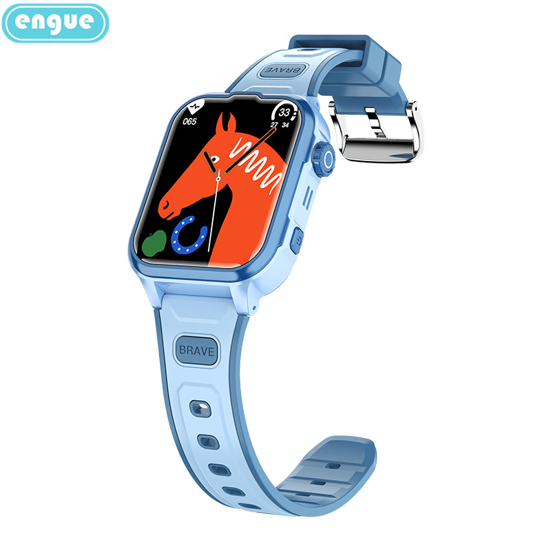 恩谷(ENGUE) 4G儿童智能电话手表 -EG-T25 蓝色高清大图