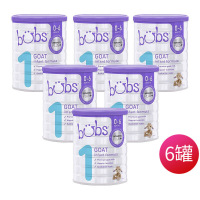 Bubs 澳洲进口 贝儿 婴幼儿配方羊奶粉 800g 1段 *6罐(保税2-8个工作日到货)