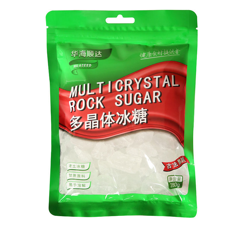 华海顺达多晶冰糖280g*2袋颗粒多晶食糖清热降火