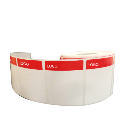 开仰(KAIYANG)PM-5240-W-LT 预印logo设备标签不干胶标签纸52*40mm/500片/卷 白色