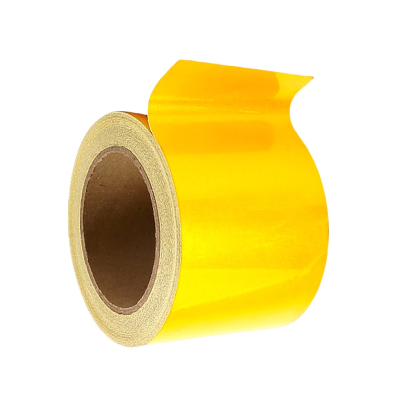 途务 反光警示胶带 黄色宽15cm*25m 卷高清大图