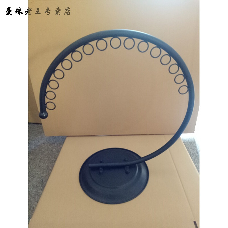 铁艺内衣架内裤胸罩防滑展示架文胸架子挂衣架半圆形饰品陈列架