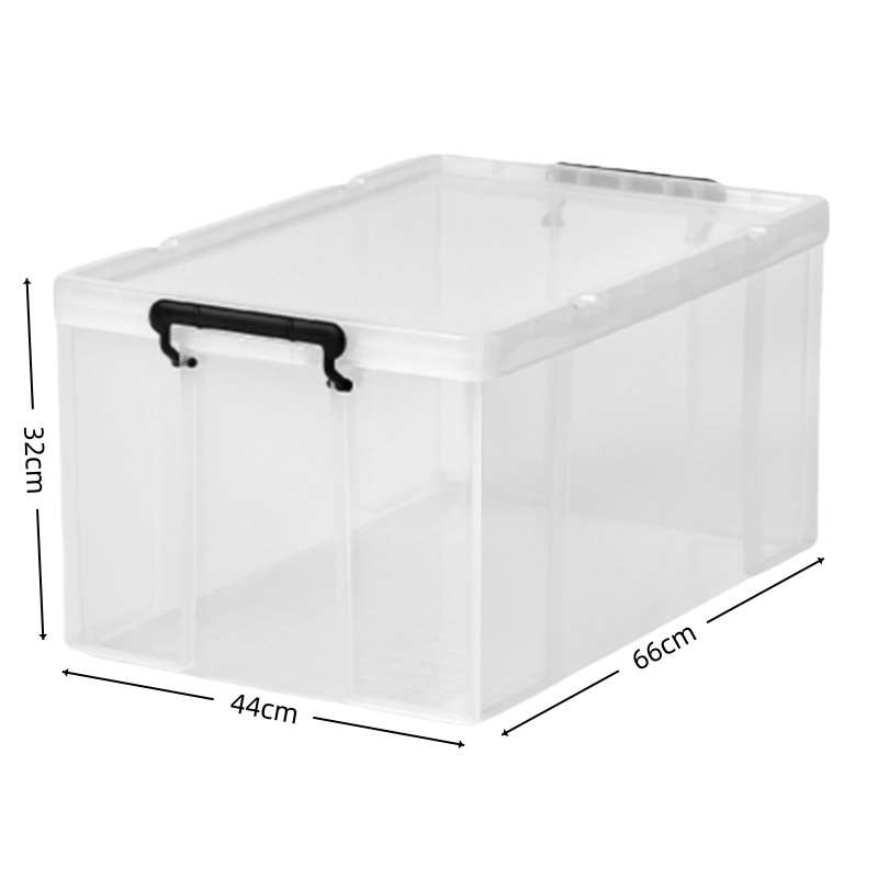 智叶舟收纳整理箱加大号66*44*32cm个高清大图