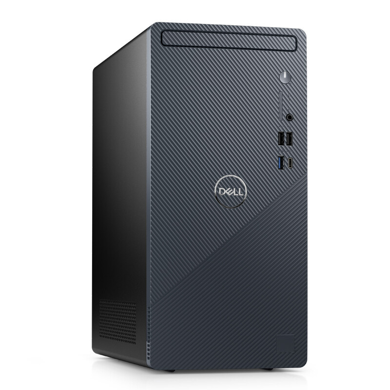 戴尔(DELL)灵越3910 商务办公电脑 商用台式机电脑整机 定制(i7-12700F 32G 1T机械+1TB固态硬盘 WiFi蓝牙 三年上门)配23.8英寸显示器