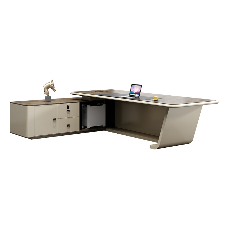 臻远 ZY5042787 简约大班台经理办公桌办公室主管桌 2.6米高清大图