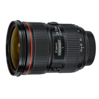佳能(Canon) EF 24-70mm f/2.8L II USM 标准变焦镜头 大三元红圈镜头 全画幅单反镜头 佳能卡口 礼包版