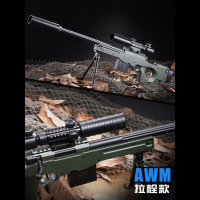 m416水弹枪吃鸡98k狙击手抢可发射电动突击男孩awm儿童玩具枪 M416电动高配版 3万弹 送眼镜+靶+手枪