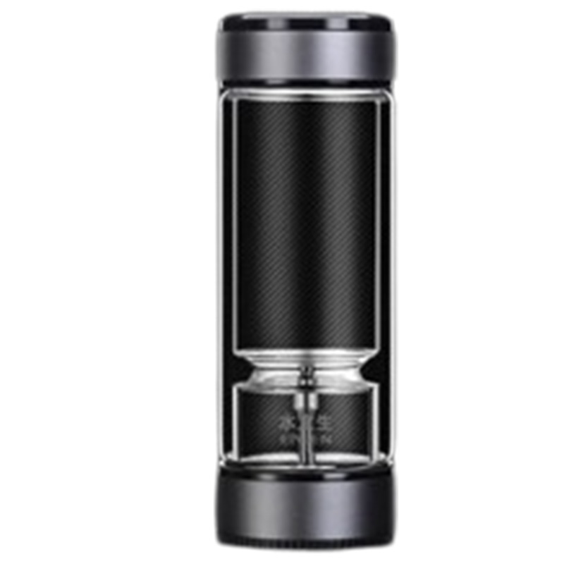 水宜生玻璃杯370ml高透杯身精致实用独立茶仓G809