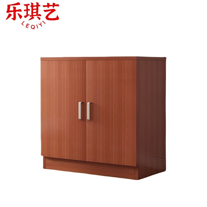 乐琪艺 餐边柜 柚木色 60*40*80cm 台高清大图