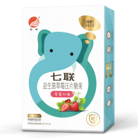 百合儿童益生菌复合果蔬益生菌 0.7g*12片 盒装 草莓压片糖果肠胃肠道吸收消化免疫力