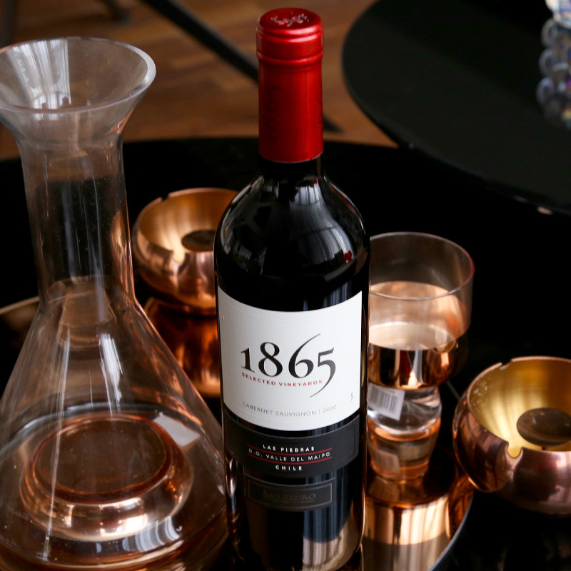 vinasanpedro1865赤霞珠红葡萄酒