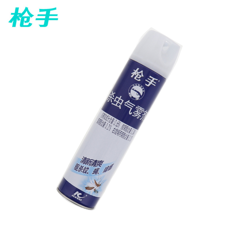 枪手 杀虫气雾剂(清新清爽) 600毫升 瓶
